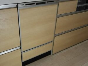 静岡キッチン取付け隊　浅型を深型食洗機に取替　施工後
